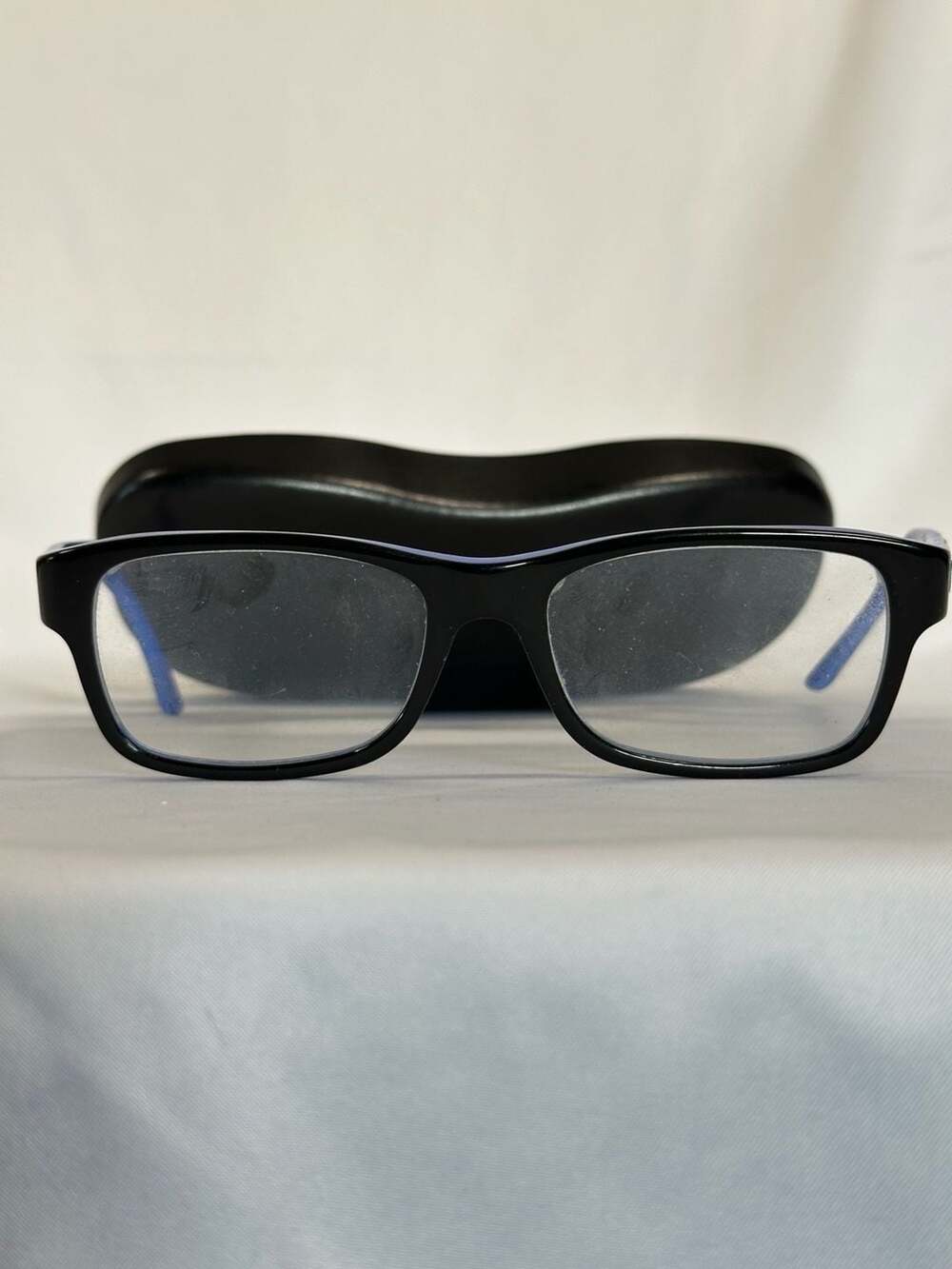 Ray-Ban RB 5268 5179 Black on Blue Eyeglasses 52-17-135